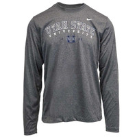 Mens Nike Utah State University 1888 U-State Long-Sleeve T-Shirt